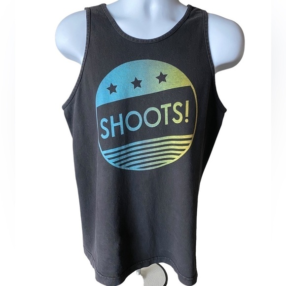 Shoots! Hawaii’s Favorite Saying Tank Top Men M Medium - Picture 1 of 5